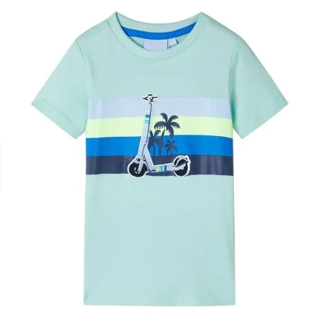 Camiseta infantil verde menta claro 92 by , Kids T-shirts - Ref: Foro24-11929, Price: 8,24 €, Discount: %