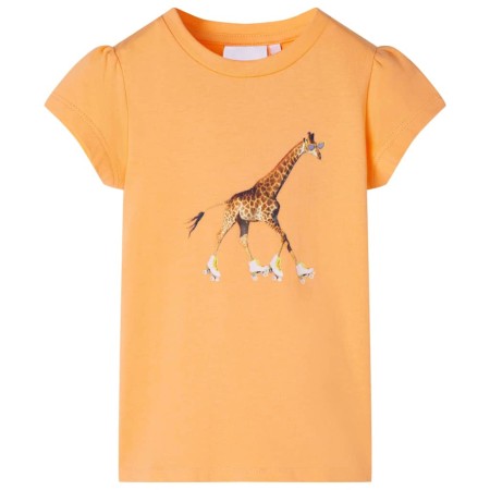 Camiseta infantil naranja 128 de , Camisetas para niños - Ref: Foro24-10572, Precio: 8,60 €, Descuento: %