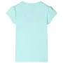 Camiseta infantil aguamarina claro 92 de , Camisetas para niños - Ref: Foro24-10564, Precio: 8,52 €, Descuento: %