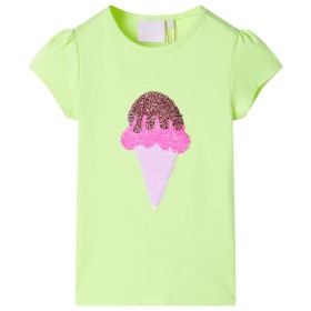 Camiseta infantil amarillo neón 104 by , Kids T-shirts - Ref: Foro24-10710, Price: 8,54 €, Discount: %