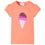 Camiseta infantil naranja neón 92 de , Camisetas para niños - Ref: Foro24-10719, Precio: 8,54 €, Descuento: %