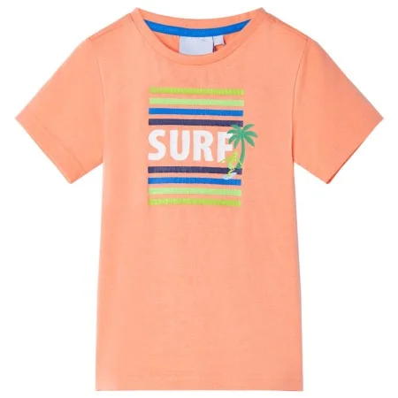 Neon orange children's t-shirt size 128 by , Kids T-shirts - Ref: Foro24-11782, Price: 8,12 €, Discount: %