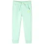 Pantalones de chándal infantiles verde brillante 128 de , Pantalones de niños - Ref: Foro24-11922, Precio: 12,02 €, Descuento: %