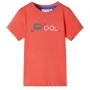 Light red short-sleeved children's t-shirt size 128 by , Kids T-shirts - Ref: Foro24-12087, Price: 8,06 €, Discount: %