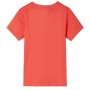 Hellrotes Kurzarm-T-Shirt für Kinder 128 von , Kinder-T-Shirts - Ref: Foro24-12087, Preis: 8,13 €, Rabatt: %