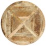 Runder Esstisch aus massivem Mangoholz, 120 x 76 cm von vidaXL, Küchen- und Esstische - Ref: Foro24-282762, Preis: 367,20 €, ...