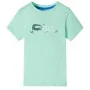 Camiseta infantil de manga corta verde claro 116 by , Kids T-shirts - Ref: Foro24-12091, Price: 8,06 €, Discount: %