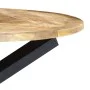 Round solid mango wood dining table 120x76 cm by vidaXL, Kitchen and dining tables - Ref: Foro24-282762, Price: 359,27 €, Dis...