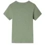 Helles Khaki Kurzarm-T-Shirt für Kinder 104 von , Kinder-T-Shirts - Ref: Foro24-12210, Preis: 8,12 €, Rabatt: %