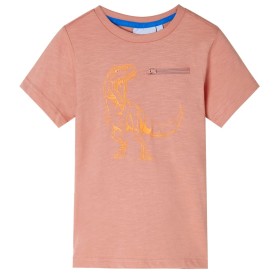 Hellorangefarbenes Kurzarm-Kinder-T-Shirt 92 von , Kinder-T-Shirts - Ref: Foro24-12219, Preis: 8,20 €, Rabatt: %