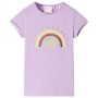 Camiseta infantil lila 140 de , Camisetas para niños - Ref: Foro24-10733, Precio: 8,66 €, Descuento: %