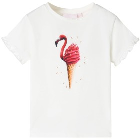 Camiseta infantil color crudo 92 de , Camisetas para niños - Ref: Foro24-10799, Precio: 8,54 €, Descuento: %