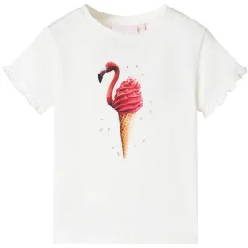 Ecru children's t-shirt 92 by , Kids T-shirts - Ref: Foro24-10799, Price: 8,45 €, Discount: %
