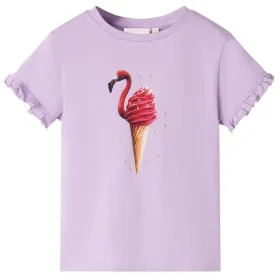 Lilafarbenes Kinder-T-Shirt 92 von , Kinder-T-Shirts - Ref: Foro24-10809, Preis: 8,45 €, Rabatt: %