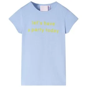 Hellblaues Kinder-T-Shirt 92 von , Kinder-T-Shirts - Ref: Foro24-11084, Preis: 7,79 €, Rabatt: %