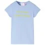 Camiseta infantil azul claro 92 de , Camisetas para niños - Ref: Foro24-11084, Precio: 7,79 €, Descuento: %