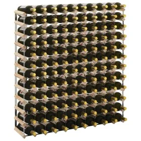 Wine rack for 120 bottles made of solid pine wood by vidaXL, Wine racks - Ref: Foro24-282472, Price: 162,45 €, Discount: %