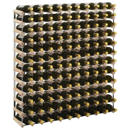 Wine rack for 120 bottles made of solid pine wood by vidaXL, Wine racks - Ref: Foro24-282472, Price: 162,45 €, Discount: %