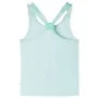 Camiseta de tirantes infantil verde menta claro 92 de , Camisetas para niños - Ref: Foro24-10524, Precio: 7,93 €, Descuento: %