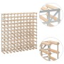 Wine rack for 120 bottles made of solid pine wood by vidaXL, Wine racks - Ref: Foro24-282472, Price: 163,23 €, Discount: %