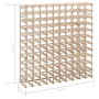 Wine rack for 120 bottles made of solid pine wood by vidaXL, Wine racks - Ref: Foro24-282472, Price: 163,23 €, Discount: %