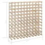 Wine rack for 120 bottles made of solid pine wood by vidaXL, Wine racks - Ref: Foro24-282472, Price: 162,45 €, Discount: %
