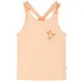 Camiseta de tirantes infantil naranja claro 140 de , Camisetas para niños - Ref: Foro24-10518, Precio: 7,93 €, Descuento: %