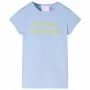 Hellblaues Kinder-T-Shirt 116 von , Kinder-T-Shirts - Ref: Foro24-11086, Preis: 7,79 €, Rabatt: %