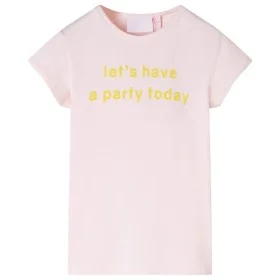 Kinder-T-Shirt in zartrosa 104 von , Kinder-T-Shirts - Ref: Foro24-11090, Preis: 7,79 €, Rabatt: %