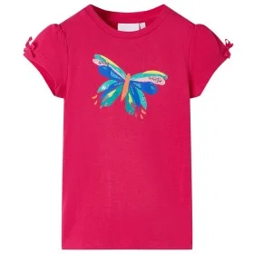 Bright pink children's t-shirt size 140 by , Kids T-shirts - Ref: Foro24-10998, Price: 8,39 €, Discount: %