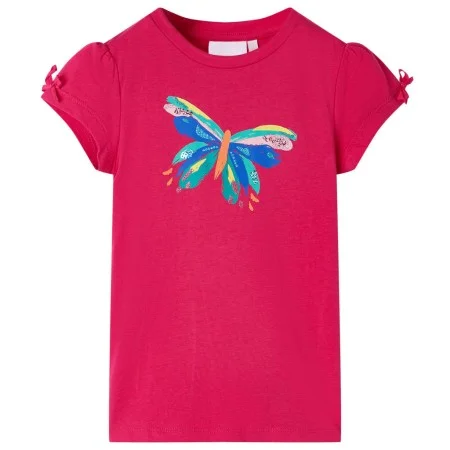Camiseta infantil rosa chillón 140 de , Camisetas para niños - Ref: Foro24-10998, Precio: 8,39 €, Descuento: %