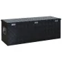 Caja de aluminio 1085x370x400 mm negra de vidaXL, Cajas de herramientas - Ref: Foro24-144846, Precio: 341,69 €, Descuento: %