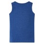 Camiseta de tirantes infantil azul oscuro melange 140 de , Camisetas para niños - Ref: Foro24-12493, Precio: 7,88 €, Descuent...