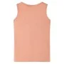 Hellorangefarbenes Tanktop für Kinder 104 von , Kinder-T-Shirts - Ref: Foro24-12500, Preis: 7,79 €, Rabatt: %