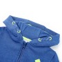 Kinder-Hoodie mit Reißverschluss blau melange 104 von , Kinder-T-Shirts - Ref: Foro24-11890, Preis: 15,17 €, Rabatt: %