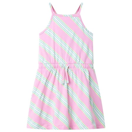 Ärmelloses Kinderkleid mit rosa Kordelzug 92 von , Kinderkleider - Ref: Foro24-11169, Preis: 11,40 €, Rabatt: %