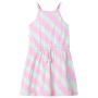 Sleeveless children's dress with pink drawstring 92 by , Children's dresses - Ref: Foro24-11169, Price: 11,40 €, Discount: %