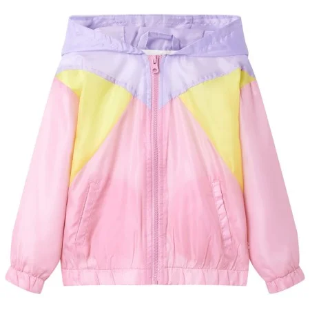 Child's multicolored hooded jacket with zipper size 116 by , Children's outerwear - Ref: Foro24-10821, Price: 17,07 €, Discou...