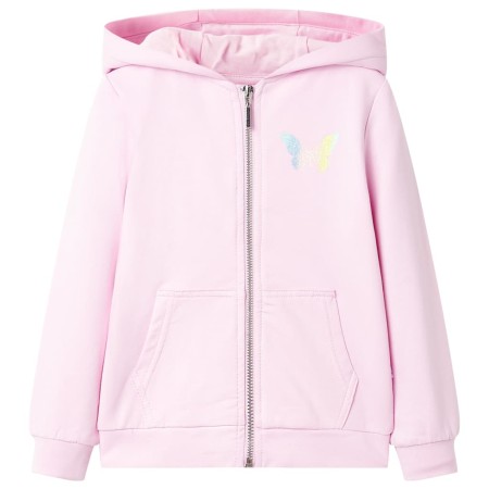 Light pink children's hoodie with a hood size 92 by , Kids T-shirts - Ref: Foro24-10849, Price: 13,98 €, Discount: %