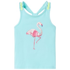 Helles mintgrünes Tanktop für Kinder 116 von , Kinder-T-Shirts - Ref: Foro24-11141, Preis: 8,39 €, Rabatt: %