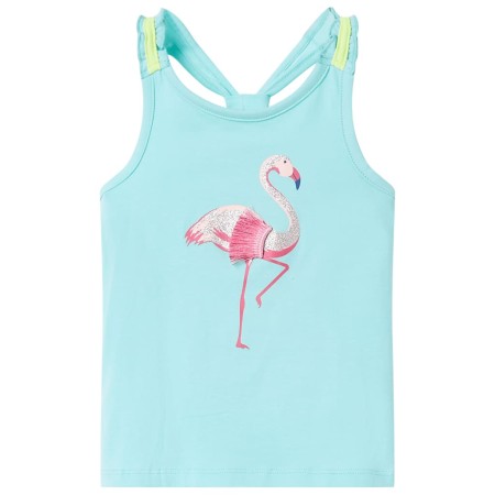 Helles mintgrünes Tanktop für Kinder 140 von , Kinder-T-Shirts - Ref: Foro24-11143, Preis: 8,39 €, Rabatt: %