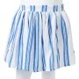 Cobalt blue and white children's skirt 140 by , kids pants - Ref: Foro24-11478, Price: 11,04 €, Discount: %