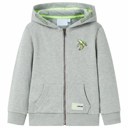 Melange 140 Light Khaki Kapuzenpullover mit Reißverschluss von , Kinder-T-Shirts - Ref: Foro24-11693, Preis: 13,56 €, Rabatt: %