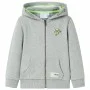 Melange 140 Light Khaki Kapuzenpullover mit Reißverschluss von , Kinder-T-Shirts - Ref: Foro24-11693, Preis: 13,56 €, Rabatt: %