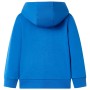 Sudadera infantil con capucha y cremallera azul 140 de , Camisetas para niños - Ref: Foro24-11698, Precio: 13,70 €, Descuento: %