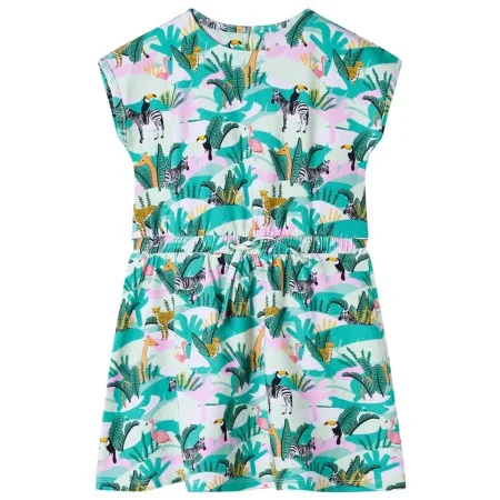 Kleid für Kinder in hellem Minzgrün, Größe 92. von , Kinderkleider - Ref: Foro24-10854, Preis: 12,97 €, Rabatt: %
