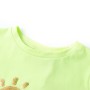 Camiseta infantil amarillo neón 92 de , Camisetas para niños - Ref: Foro24-11174, Precio: 8,07 €, Descuento: %