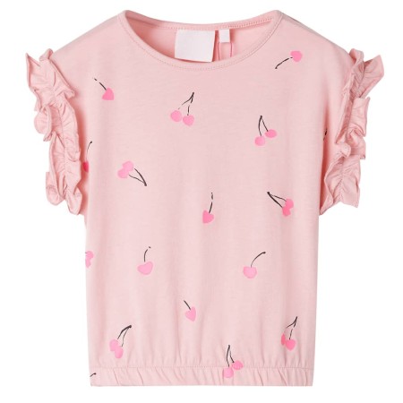 Camiseta infantil rosa claro 128 de , Camisetas para niños - Ref: Foro24-11452, Precio: 8,07 €, Descuento: %