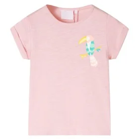 Light pink children's t-shirt size 128 by , Kids T-shirts - Ref: Foro24-11562, Price: 7,79 €, Discount: %