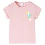 Camiseta infantil rosa claro 128 de , Camisetas para niños - Ref: Foro24-11562, Precio: 7,79 €, Descuento: %
